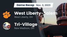 Recap: West Liberty-Salem  vs. Tri-Village  2023