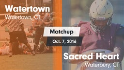 Matchup: Watertown vs. Sacred Heart  2016