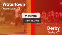 Matchup: Watertown vs. Derby  2016
