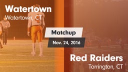 Matchup: Watertown vs. Red Raiders 2016