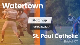 Matchup: Watertown vs. St. Paul Catholic  2016