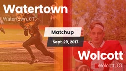 Matchup: Watertown vs. Wolcott  2016