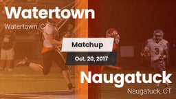 Matchup: Watertown vs. Naugatuck  2017
