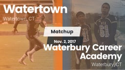 Matchup: Watertown vs. Waterbury Career Academy 2016