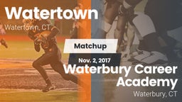 Matchup: Watertown vs. Waterbury Career Academy 2017