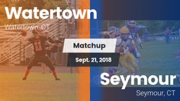 Matchup: Watertown vs. Seymour  2018