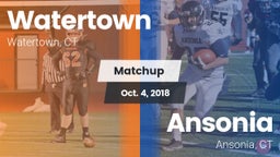 Matchup: Watertown vs. Ansonia  2018