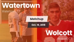 Matchup: Watertown vs. Wolcott  2018