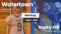 Matchup: Watertown vs. Rocky Hill  2019