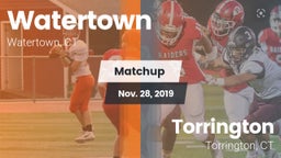 Matchup: Watertown vs. Torrington  2019