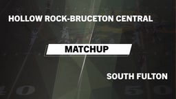 Matchup: Hollow Rock-Bruceton vs. South Fulton  2016