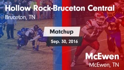 Matchup: Hollow Rock-Bruceton vs. McEwen  2016