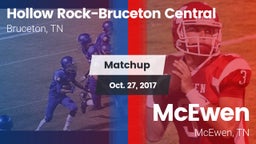Matchup: Hollow Rock-Bruceton vs. McEwen  2017