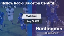 Matchup: Hollow Rock-Bruceton vs. Huntingdon  2018