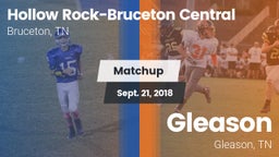 Matchup: Hollow Rock-Bruceton vs. Gleason  2018