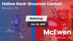 Matchup: Hollow Rock-Bruceton vs. McEwen  2018