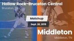 Matchup: Hollow Rock-Bruceton vs. Middleton  2019