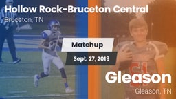 Matchup: Hollow Rock-Bruceton vs. Gleason  2019