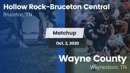 Matchup: Hollow Rock-Bruceton vs. Wayne County  2020