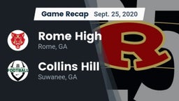 Recap: Rome High vs. Collins Hill  2020