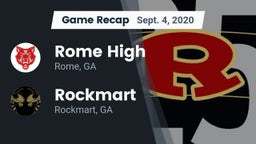 Recap: Rome High vs. Rockmart  2020