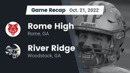 Recap: Rome High vs. River Ridge  2022