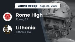 Recap: Rome High vs. Lithonia  2023