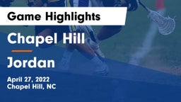 Chapel Hill  vs Jordan Game Highlights - April 27, 2022