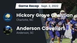 Recap: Hickory Grove Christian  vs. Anderson Cavaliers  2022