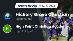 Recap: Hickory Grove Christian  vs. High Point Christian Academy  2022