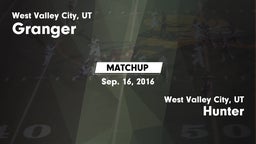 Matchup: Granger vs. Hunter  2016
