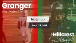 Matchup: Granger vs. Hillcrest   2017