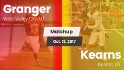 Matchup: Granger vs. Kearns  2017