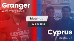 Matchup: Granger vs. Cyprus  2018