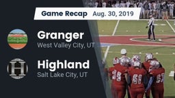 Recap: Granger  vs. Highland  2019