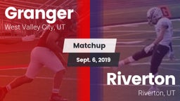 Matchup: Granger vs. Riverton  2019
