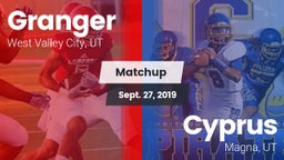 Matchup: Granger vs. Cyprus  2019