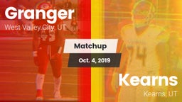 Matchup: Granger vs. Kearns  2019