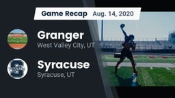 Recap: Granger  vs. Syracuse  2020