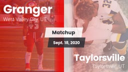 Matchup: Granger vs. Taylorsville  2020