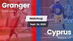 Matchup: Granger vs. Cyprus  2020
