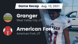 Recap: Granger  vs. American Fork  2021