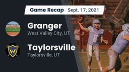 Recap: Granger  vs. Taylorsville  2021