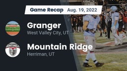 Recap: Granger  vs. Mountain Ridge  2022