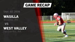 Recap: Wasilla  vs. West Valley  2016