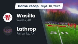 Recap: Wasilla  vs. Lathrop  2022