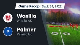 Recap: Wasilla  vs. Palmer  2022