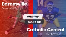 Matchup: Barnesville vs. Catholic Central  2017
