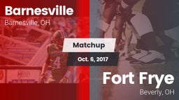 Matchup: Barnesville vs. Fort Frye  2017