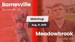 Matchup: Barnesville vs. Meadowbrook  2018